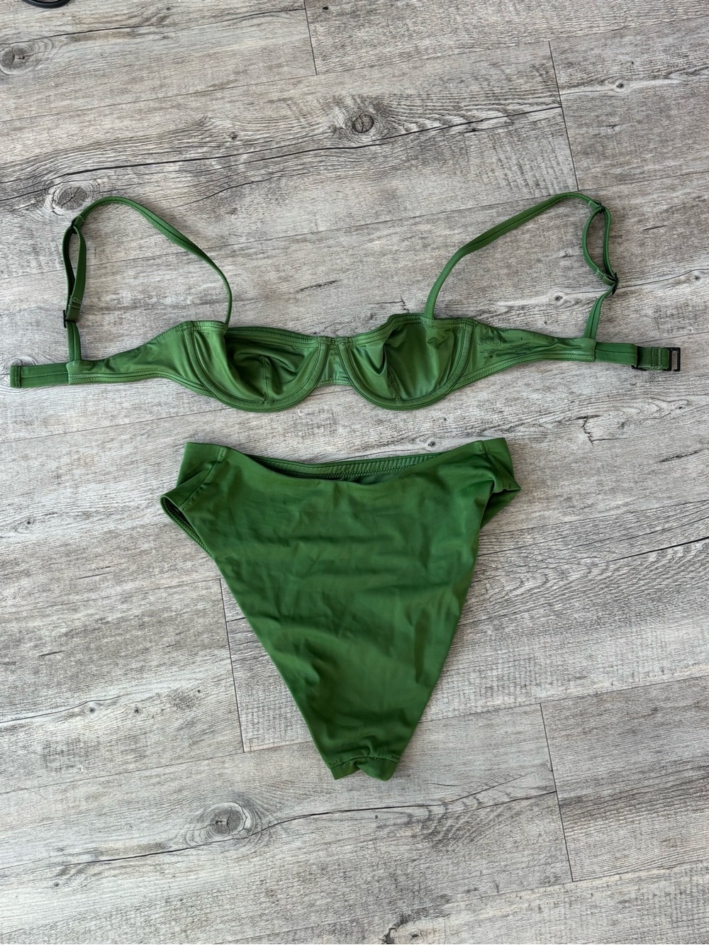 CUUP Green Bikini Set - Picture 2 of 6
